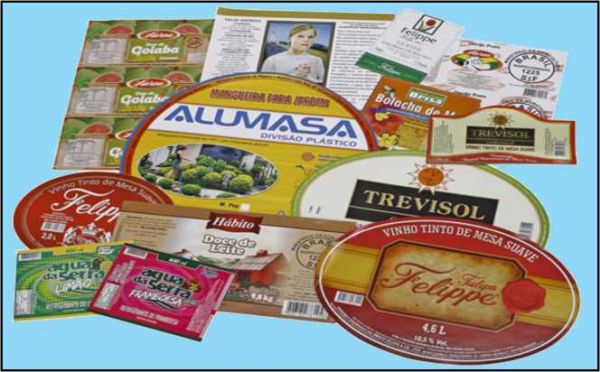 Rótulos para embalagens